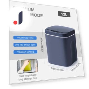 Smart Trash Can for Bathroom — Kitchen Cans, WTEMPO