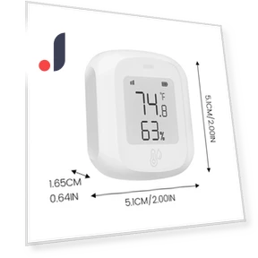 Smart WiFi/ZigBee Temperature and Humidity Sensor — Home Climate Control, X-REAKO Global Car Radio
