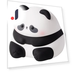 Soft Cute Panda Touch Lamp Night Light — Lamps & Shades, Chic Home