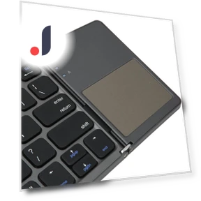 Ultra-Thin Portable Folding Bluetooth Keyboard — Keyboards, Zeblaze