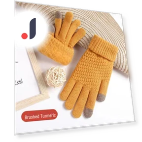 Winter Knitted Touchscreen Gloves — Cold Weather Gloves, Warm Land