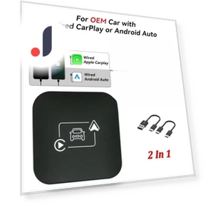 Wireless Android Auto CarPlay TV Box — Car Installation Essentials, JOHO - CarGear