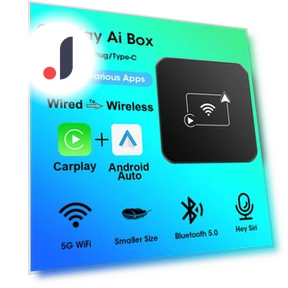 Wireless CarPlay Android Auto Adapter Dongle — Stereo Receivers, Auto Accessories Home