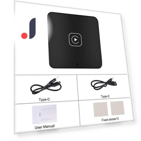 Wireless CarPlay Android Auto Smart Box — Stereo Receivers, Super Star Mall