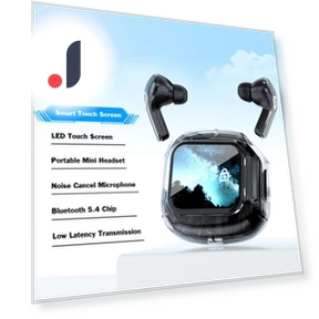 Wireless Smart Headphones with Touch Screen — In-Ear Headphones, Along Choice