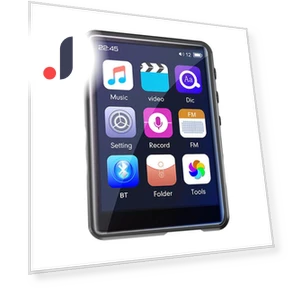2.4-inch Touchscreen Bluetooth MP3 Player — Portable Media Players, Modern Home Furnishing