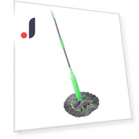 2-in-1 Dehydrated Mop with 360-Degree Rotating Ultra-Thin Microfiber Heads — Mop Accessories, Smartdbird