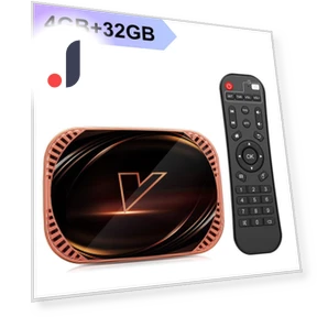 8K Smart TV Box — Ultra HD Media Players, Blackin