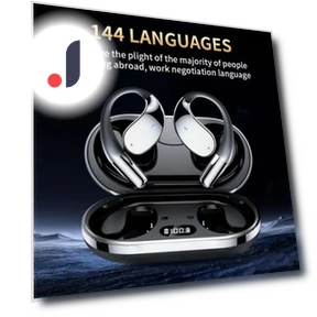 AI Translator Open-Ear Headphones — Over-Ear Headphones, Aloisia