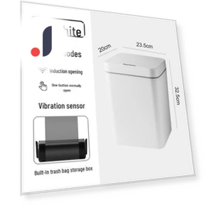 Automatic Smart Trash Can — Kitchen Cans, ChenBei