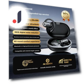 Bluetooth Earbuds with Open-Ear Design — In-Ear Headphones, Pento Smart