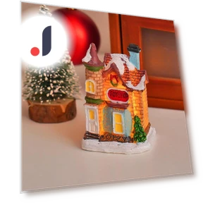Christmas Snow House — Collectible Buildings, AI Supermarket