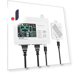 CO2 Monitor and Controller — Air Quality Monitors, KONNWEI