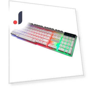 Color Backlit Plug and Play ABS 104-Key Keyboard — Keyboards, Smart Electron