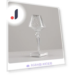 Crystal Table Lamp — Desk & Table Lighting, happy10
