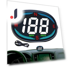 GPS Digital Speedometer with Projection Display — Speedometers, Timeless Home