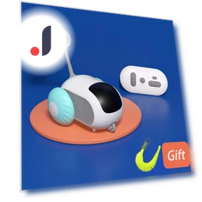 Interactive Remote Control Electric Toy for Cats and Puppies — Interactive Animal Companions, JINGYUE Pet