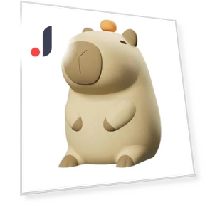 LED Capybara Night Light — Night Lights, Chic Interiors