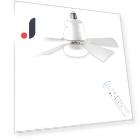 LED Ceiling Fan with Remote Dimming Function — Ceiling Fans, Chic Interiors