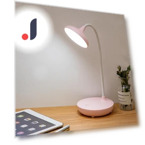 LED Foldable Desk Lamp with Touch Control — Study & Desk Lighting, Tuscan Sun