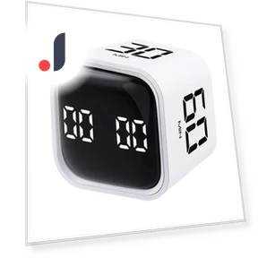 Mini Digital Timer Cube — Timers, Timeless Home