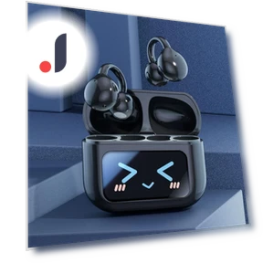 Open Ear Clip-On Wireless Headphones — In-Ear Headphones, Junmaocun