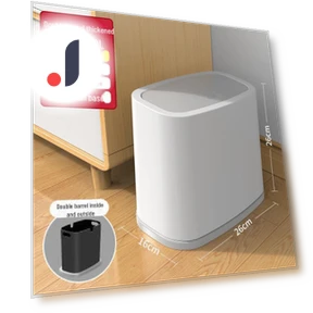 Smart Induction Trash Can with Automatic Lid — Kitchen Cans, StrideBox