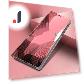Smart Mirror Shockproof Phone Case — Basic Cases, Wolf fashion