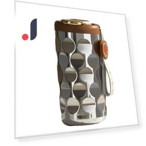 Smart Temperature Display Stainless Steel Thermos — Beverage Warmers, Chic Interiors