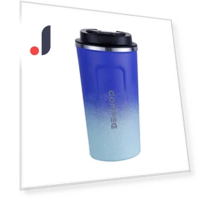 Smart Thermos with Gradient Design — Travel Drinkware, StrideBox