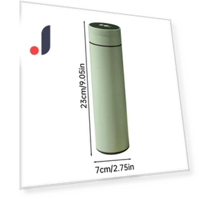 Thermos with Temperature Display — Travel Drinkware, Chic Interiors