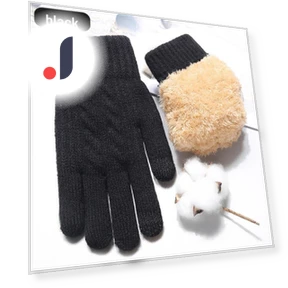 Winter Knitted Gloves with Touchscreen — Cold Weather Gloves, VantaGoods