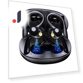 Wireless Sports Bluetooth Earbuds with Noise Cancellation — In-Ear Headphones, Smarter than future