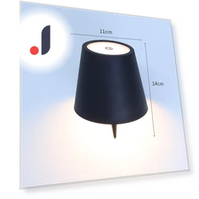 Wireless Touch Control Bottle Table Lamp — Desk & Table Lighting, Elbulbo