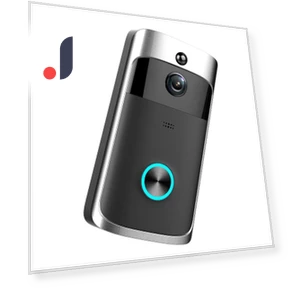 1080P Wi-Fi Smart Wireless Doorbell — Smart Home Security, School Supplies Office Supplies