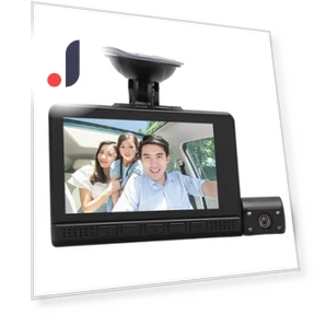 3-channel dash cam with rotating mechanism — Dashboard Cameras, OutsideWorld