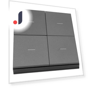 4-Button Wireless Remote Control Smart Switch — Remote Controls, Koogeelife