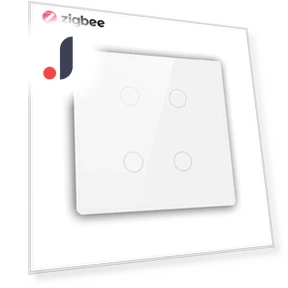 4x4 Brazil ZigBee Light Switch — Smart Home Modules, Melery