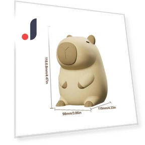 Adorable Capybara LED Night Light — Night Lights, DC-HOME Textile