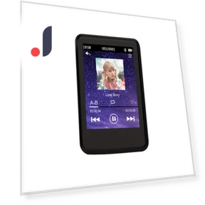 Bluetooth MP3/MP4 Touch Screen Mini Portable Music Player — Portable Media Players, Holland Ham