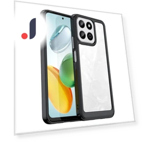 Clear PC Shockproof Silicone Phone Case — Basic Cases, WHOP-A1