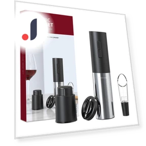 Electric Wine Opener Gift Set — Accessory Sets, DC-HOME-3