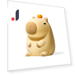 LED Silicone Capybara Night Light — Night Lights, DC-HOME Textile