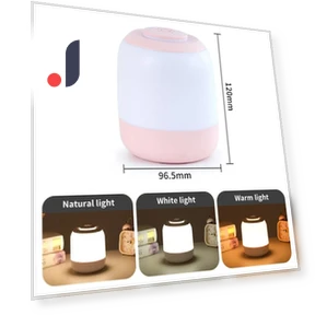 LED Touch Night Light Table Lamp — Desk & Table Lighting, Modern Home Furnishing