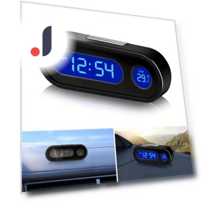 Mini Electronic Car Clock — Clock, LIAESMART