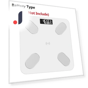 Premium Smart Bathroom Scale — Weight Management Tools, DC-HOME Textile