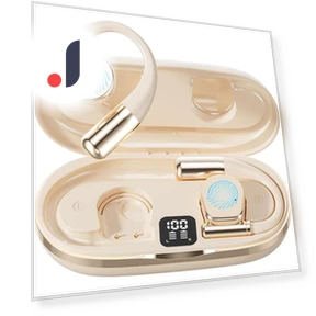 Real-time AI Translator Earbuds — Language Translators, Junmaocun