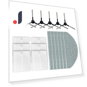 Side Brush Hepa Filter Wipes for Robotic Vacuum — Parts & Accessories, Modern Home Furnishing