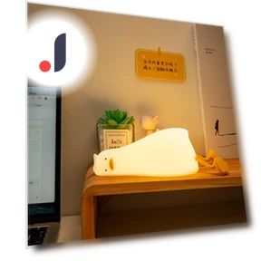 Silicone Night Light in Duck Shape for Kids — Night Lights, Modern Home Furnishing