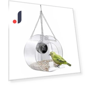 Smart Bird House Feeder with Camera — Backyard Birding, Pig Boutique